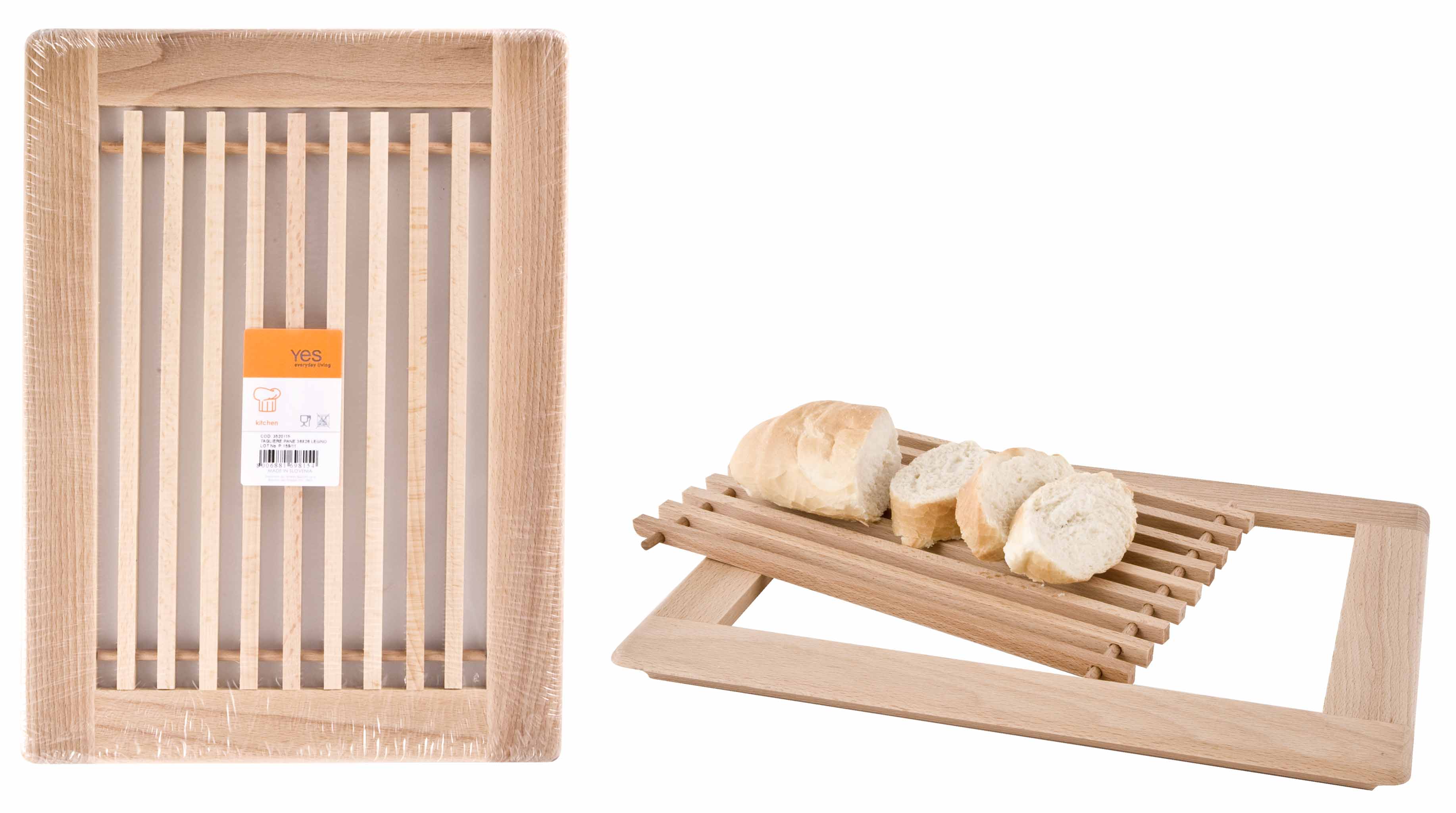 Tagliere in Legno per Affettare Pane - Pratiko Store