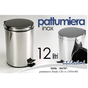 Pattumiera Tonda Inox Pattumiera Tonda Inox