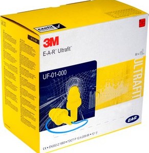 Inserti auricolari 3M™ E-A-R™ Ultrafit™ 50 Pz.