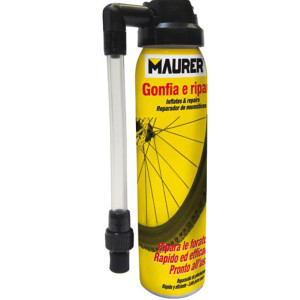 GONFIA E RIPARA GOMME PER CICLI SPRAY MAURER GONFIA E RIPARA GOMME PER CICLI SPRAY MAURER