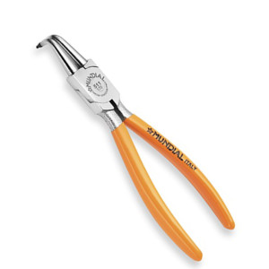 Pinza per Anelli Elastici Interni Becco Curvo