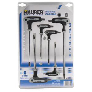 Serie Chiavi Torx a T Maurer 86837 Serie Chiavi Torx a T Maurer 86837