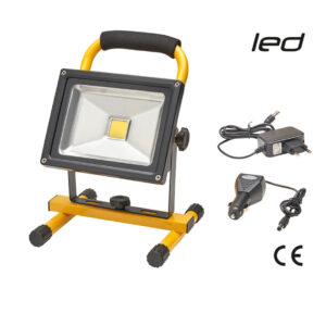 Proiettore Ricaricabile a Led 30W.